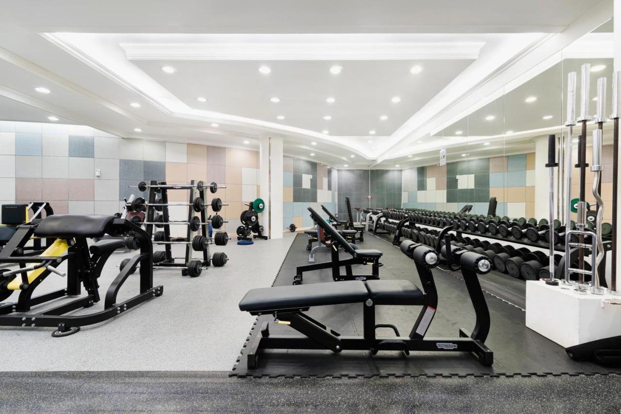 Officers Club & Hotel Abu Dhabi Eksteriør bilde The gym at the 2012 London Olympics